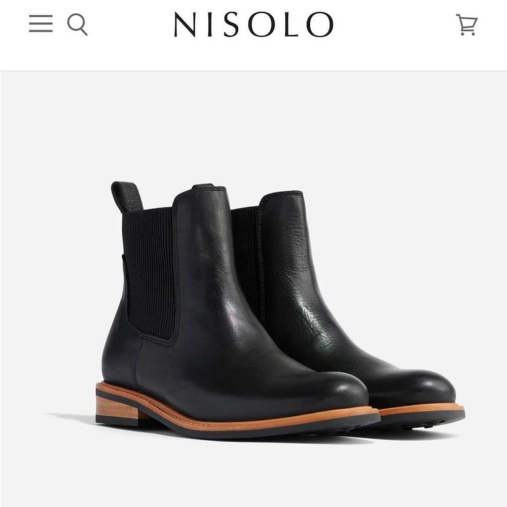 Nisolo Carmen Chelsea Boots Size 10
